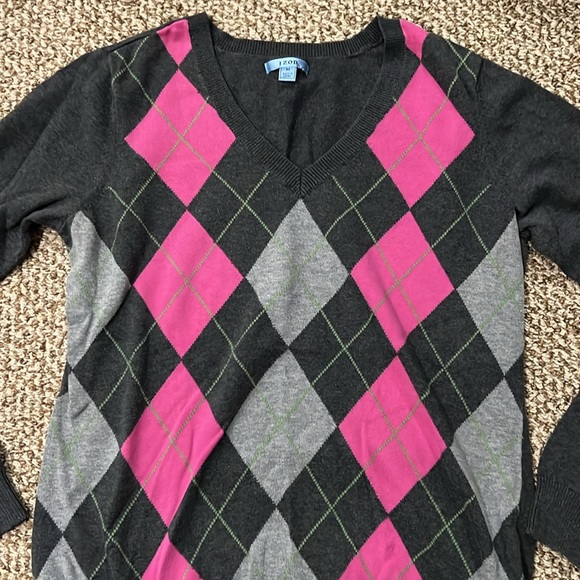 Izod size m women’s business casual retro top - Picture 2 of 5